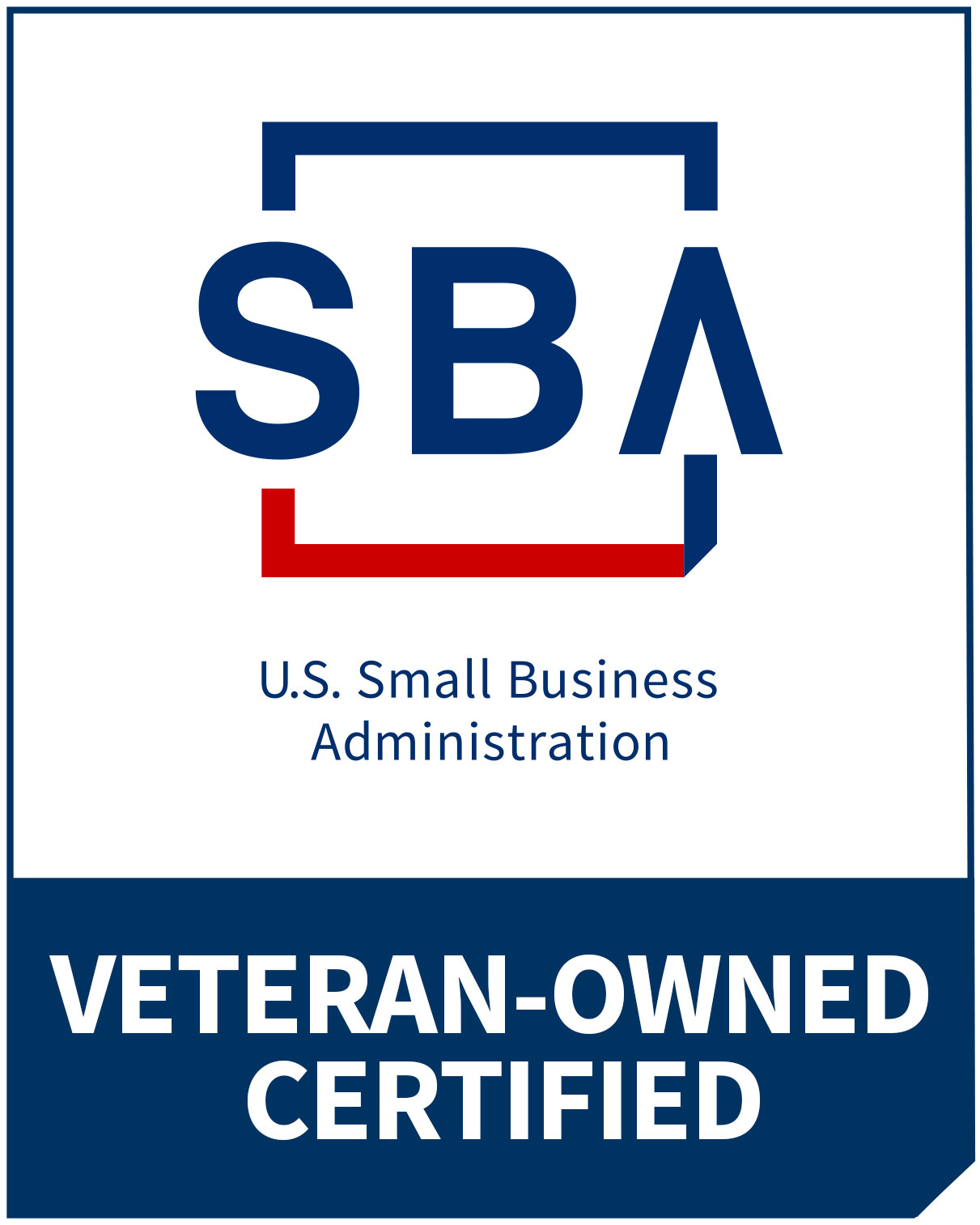 SBA certified Veteran-Owned Small Business