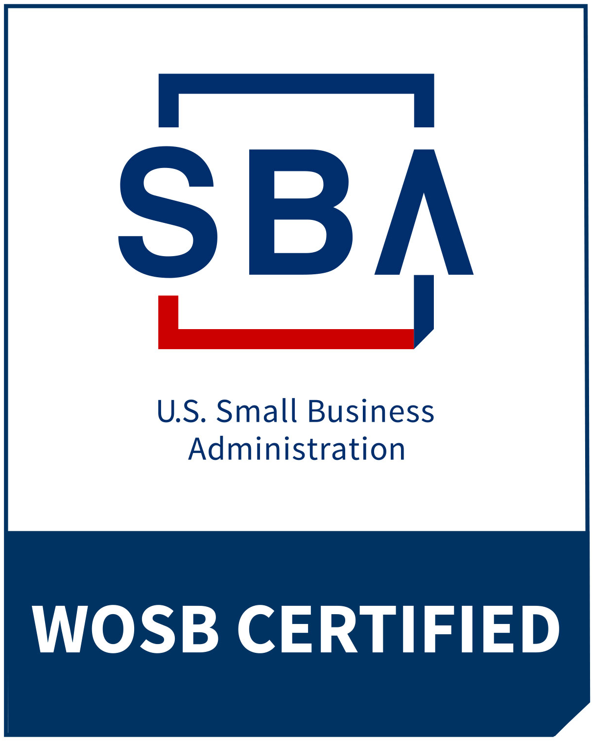 SBA certified Women-Owned Small Business