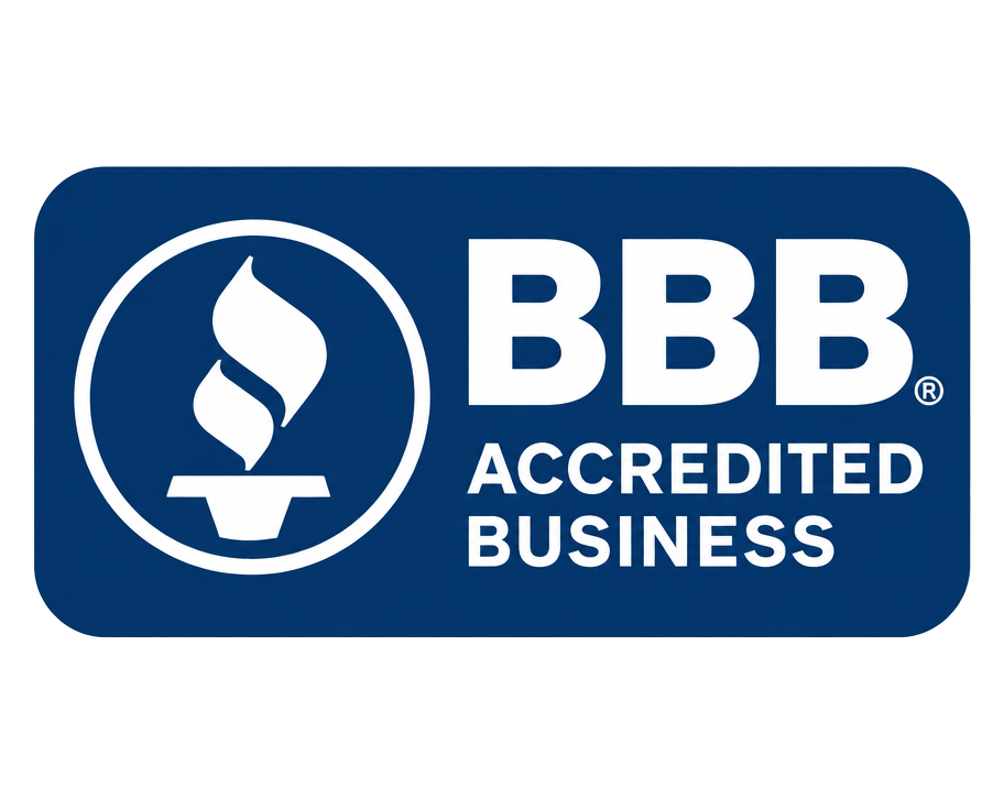 BBB Accredited Business seal — Better Business Bureau accredited counseling practice